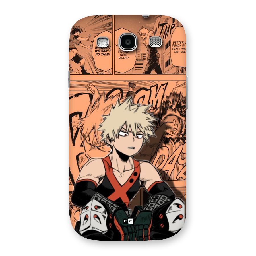Bakugo Anime Manga Back Case for Galaxy S3