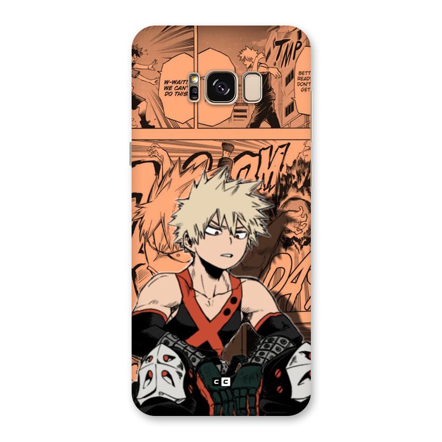 Bakugo Anime Manga Back Case for Galaxy S8 Plus