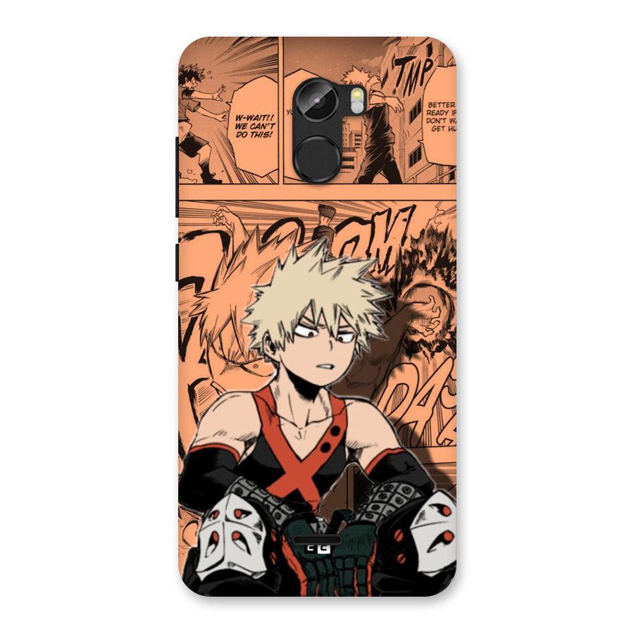Bakugo Anime Manga Back Case for Gionee X1