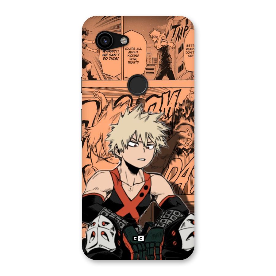 Bakugo Anime Manga Back Case for Google Pixel 3a