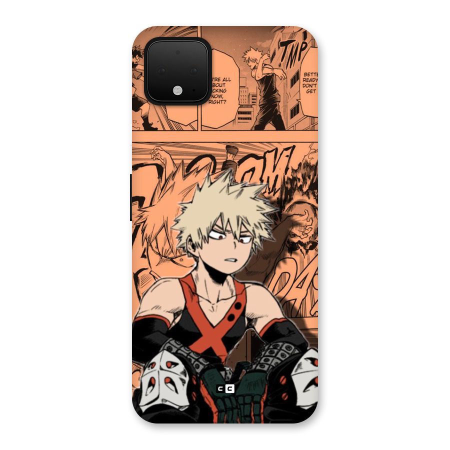 Bakugo Anime Manga Back Case for Google Pixel 4 XL