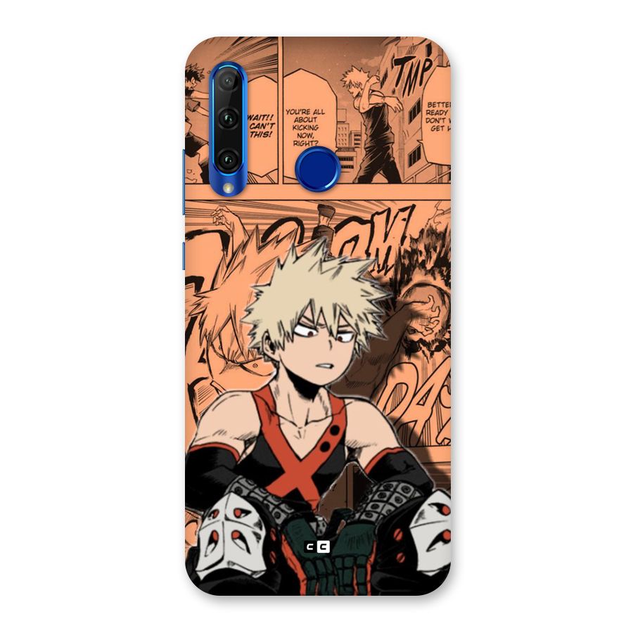 Bakugo Anime Manga Back Case for Honor 20i