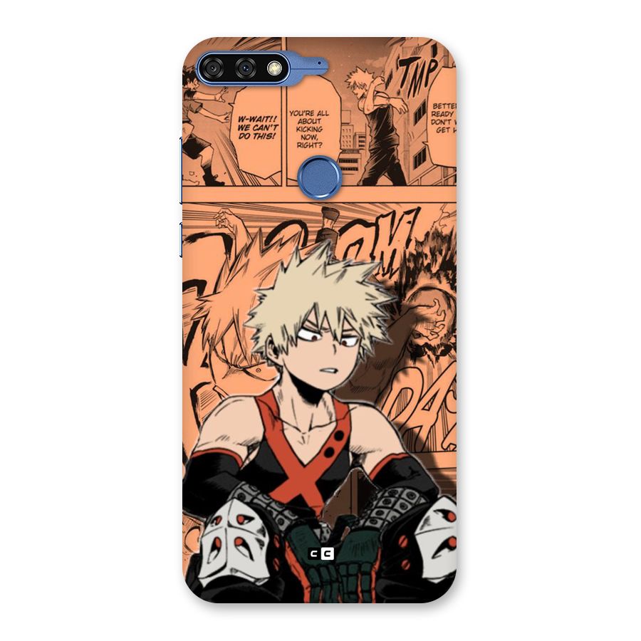 Bakugo Anime Manga Back Case for Honor 7C