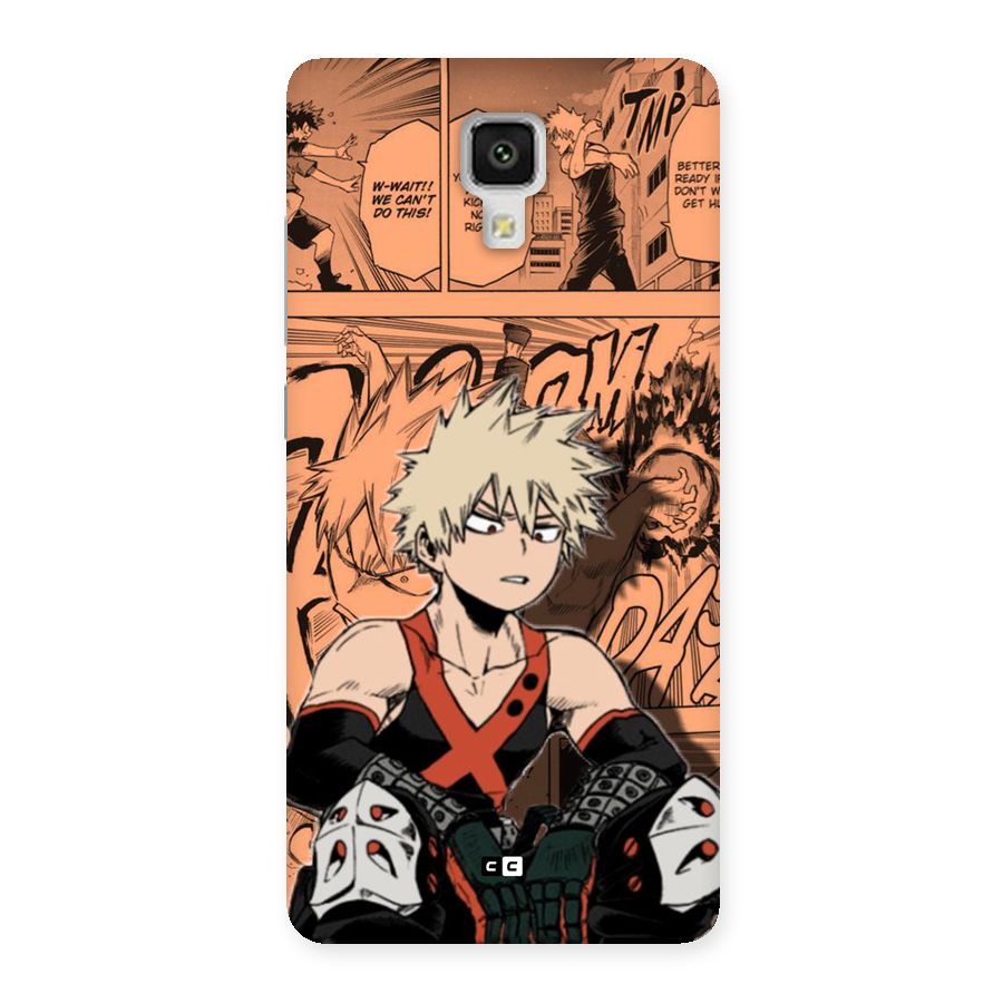 Bakugo Anime Manga Back Case for Mi4