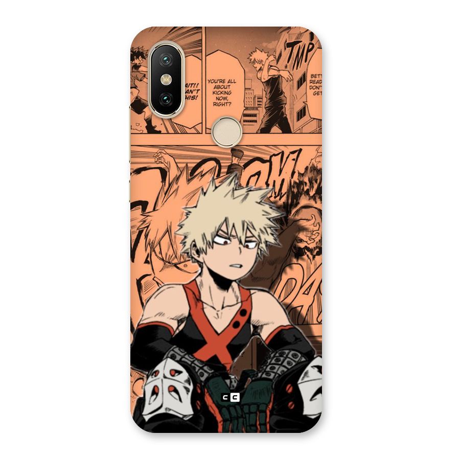 Bakugo Anime Manga Back Case for Mi A2