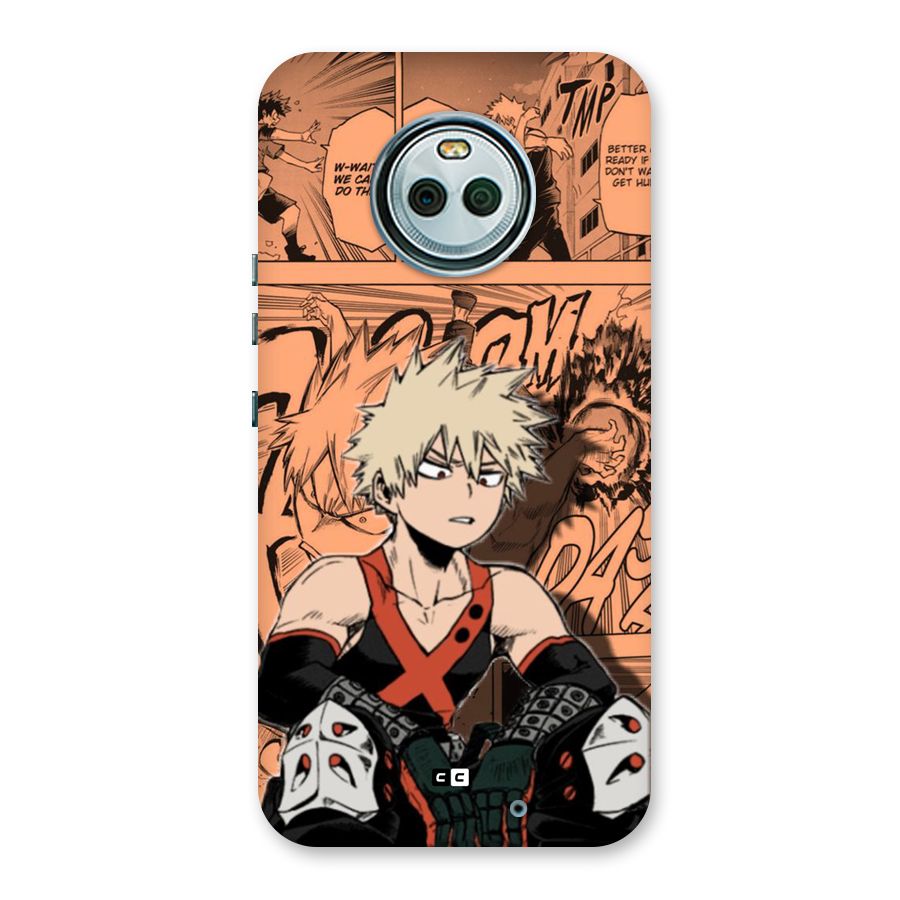 Bakugo Anime Manga Back Case for Moto X4