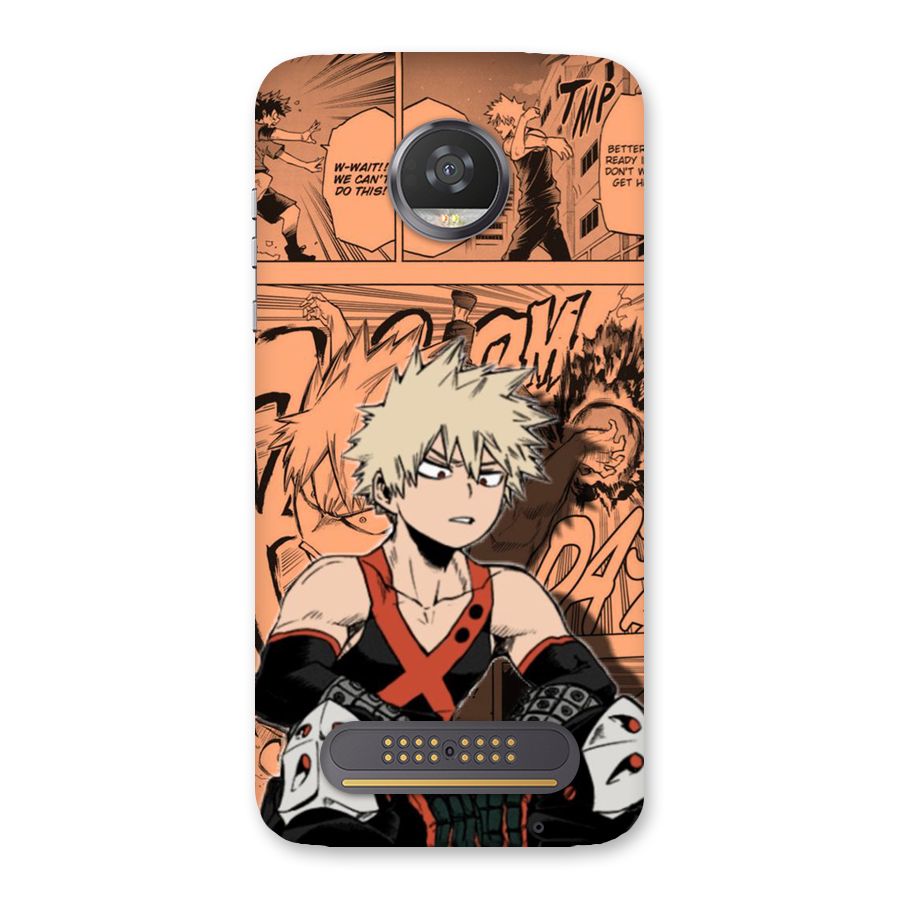 Bakugo Anime Manga Back Case for Moto Z2 Play