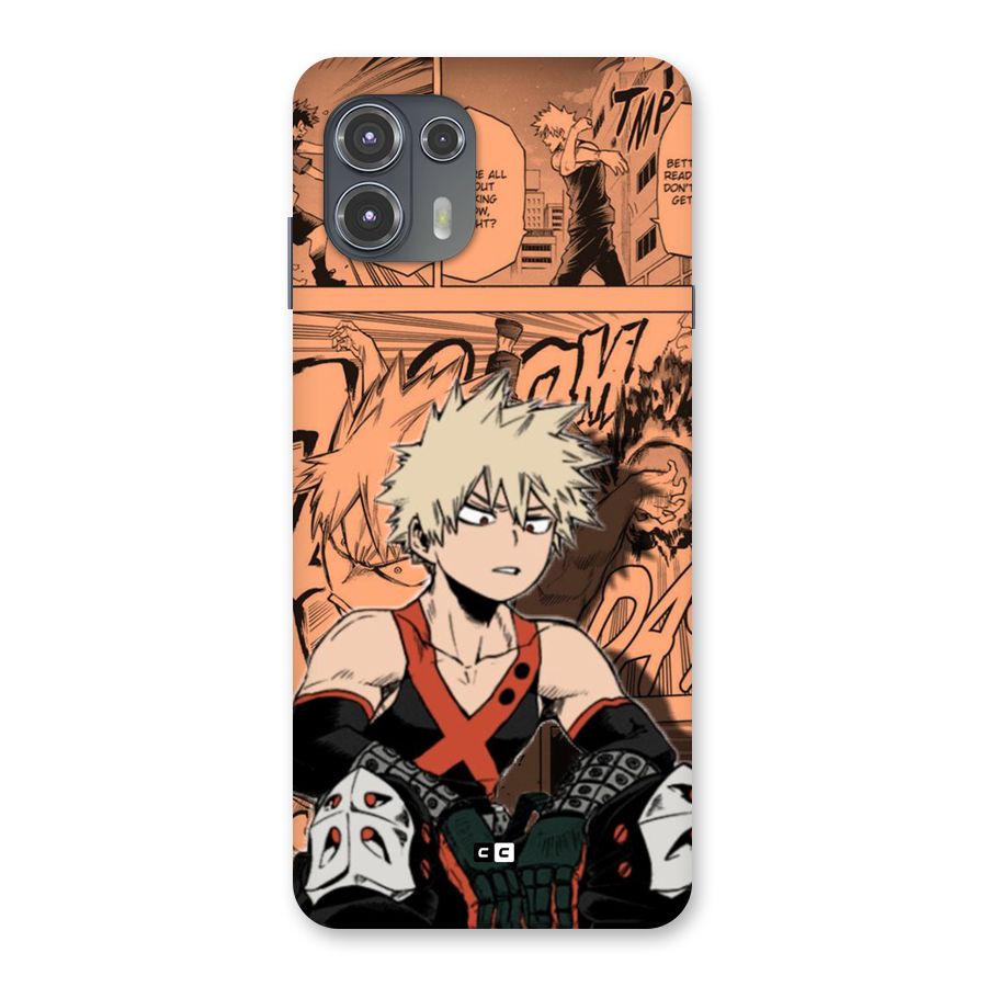 Bakugo Anime Manga Back Case for Motorola Edge 20 Fusion