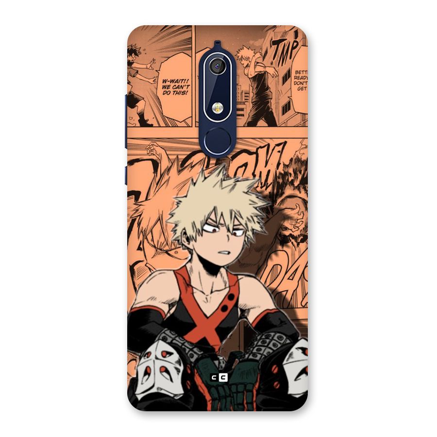 Bakugo Anime Manga Back Case for Nokia 5.1
