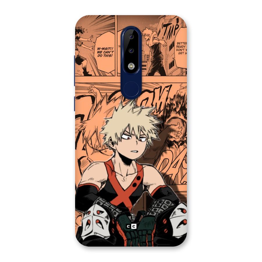 Bakugo Anime Manga Back Case for Nokia 5.1 Plus