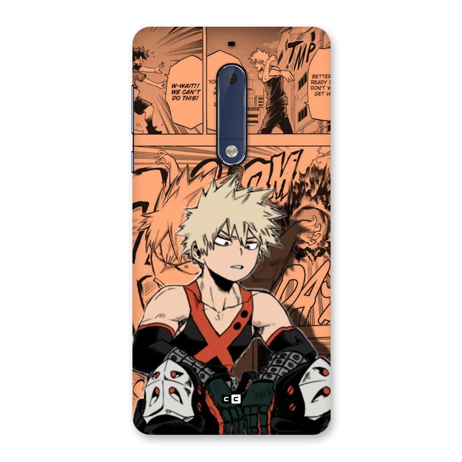 Bakugo Anime Manga Back Case for Nokia 5
