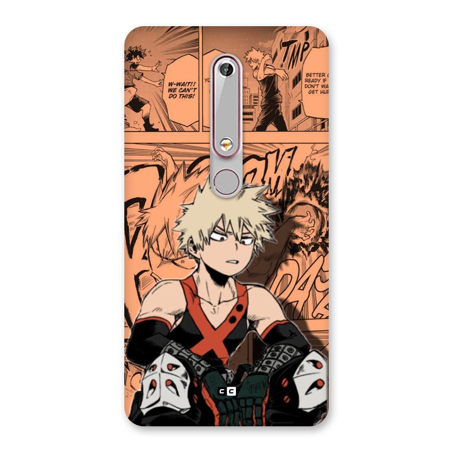 Bakugo Anime Manga Back Case for Nokia 6.1