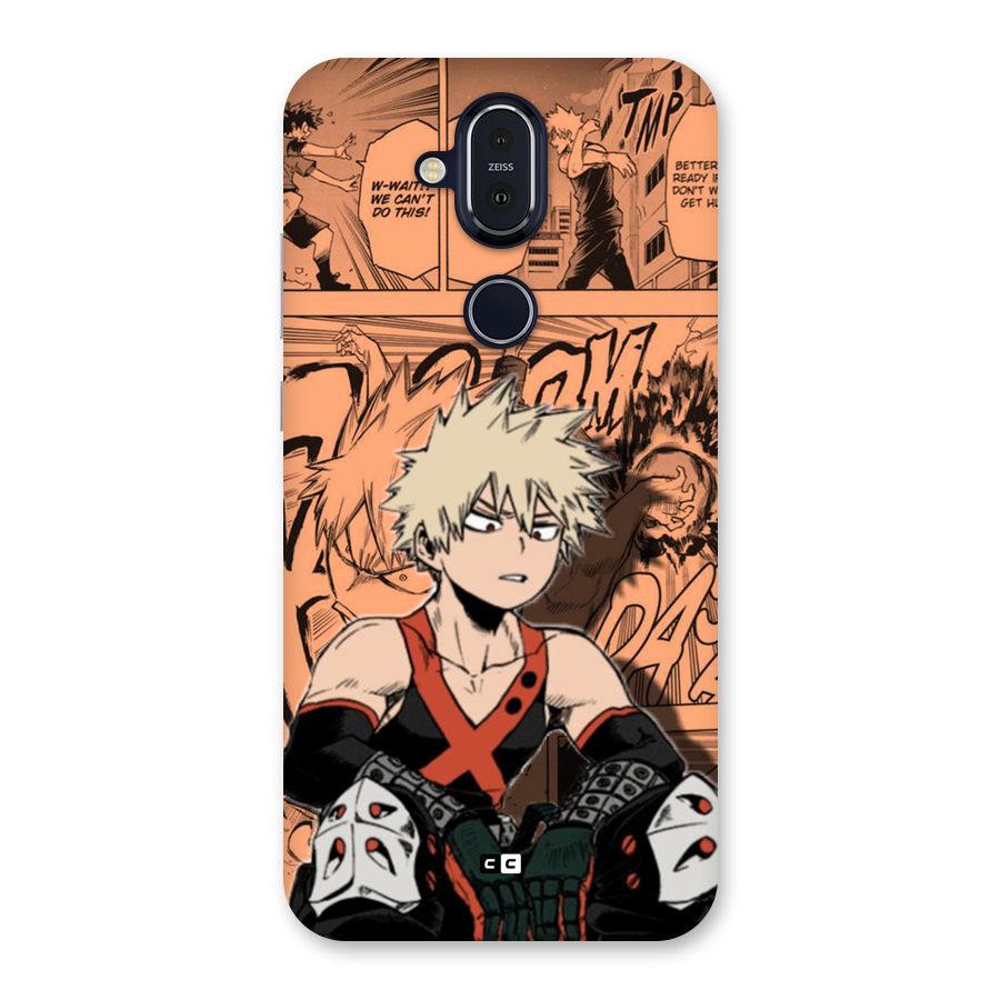 Bakugo Anime Manga Back Case for Nokia 8.1