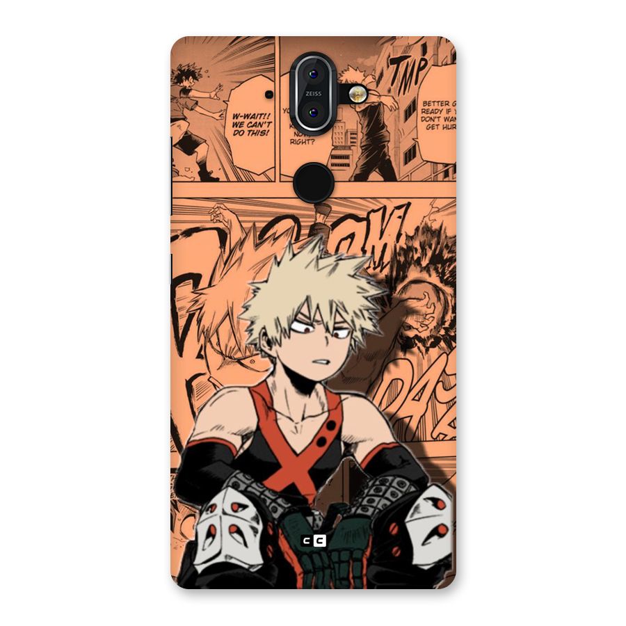 Bakugo Anime Manga Back Case for Nokia 8 Sirocco