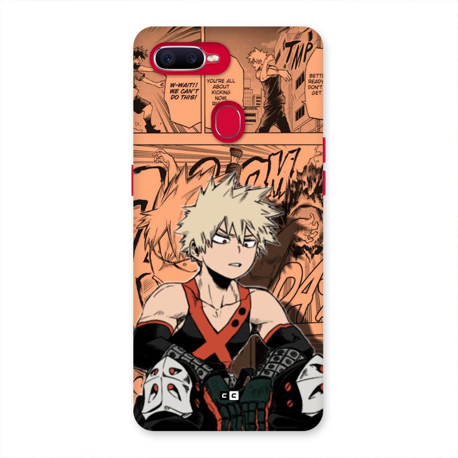 Bakugo Anime Manga Back Case for Oppo F9 Pro