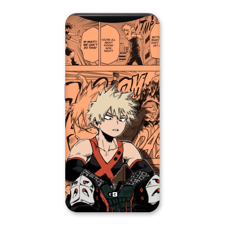 Bakugo Anime Manga Back Case for Oppo Find X