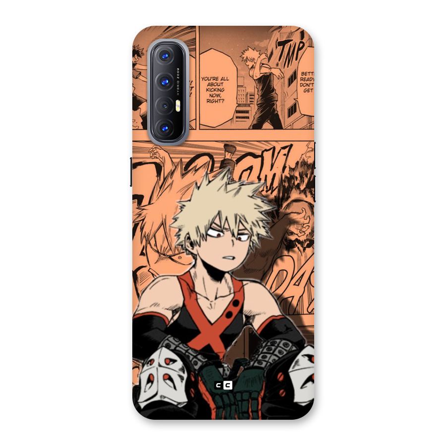 Bakugo Anime Manga Back Case for Oppo Reno3 Pro