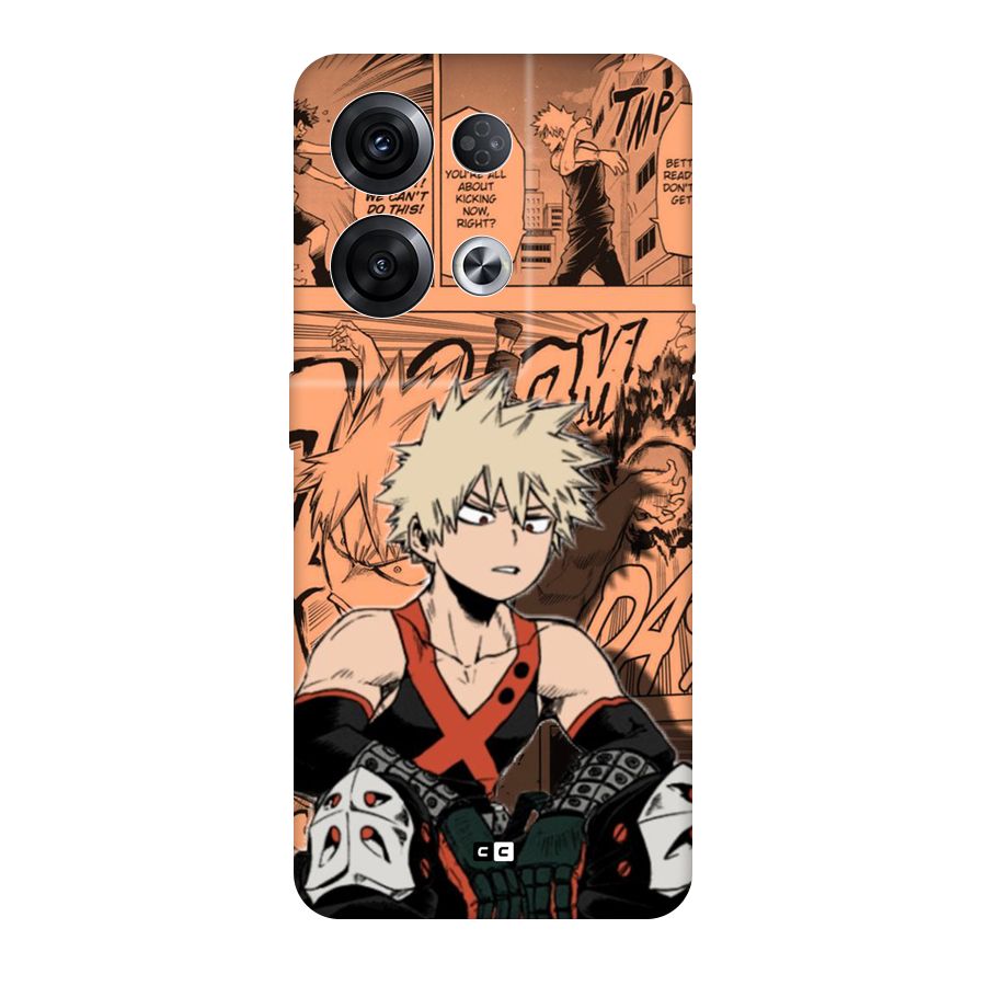 Bakugo Anime Manga Back Case for Oppo Reno8 Pro 5G