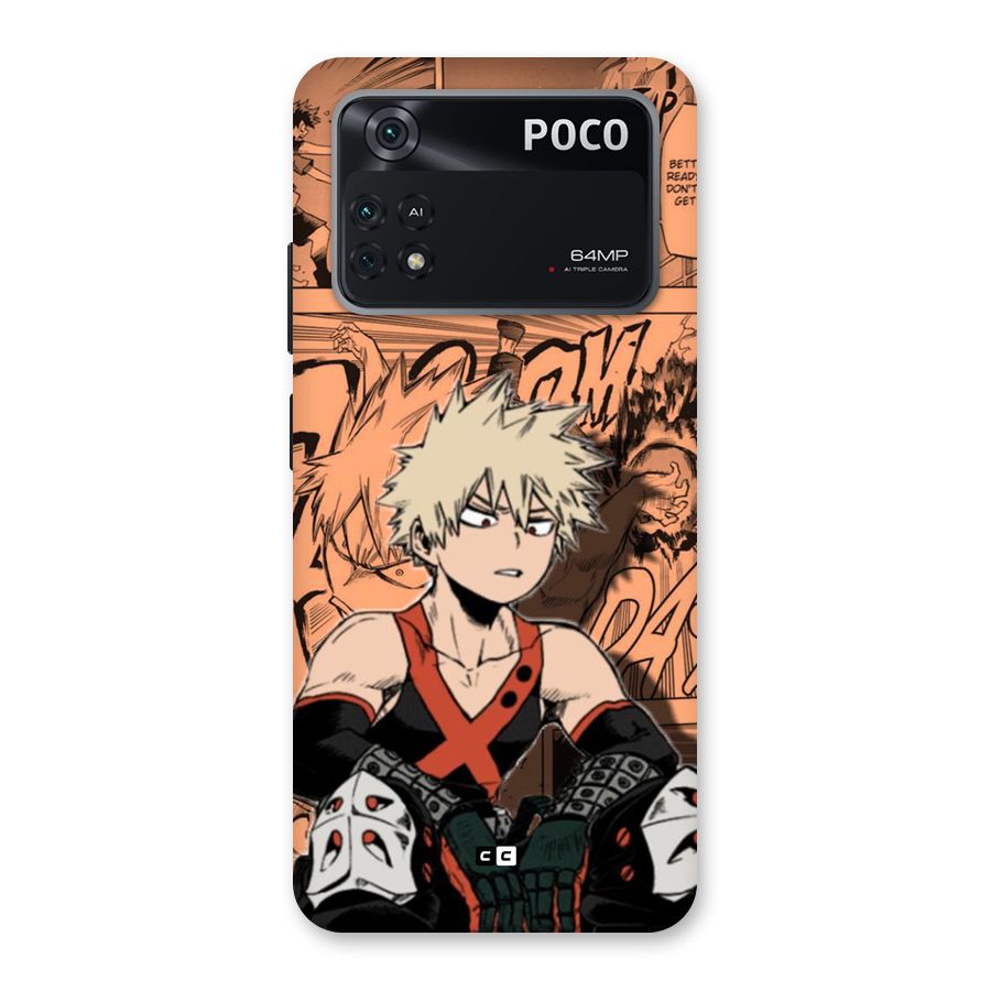Bakugo Anime Manga Back Case for Poco M4 Pro 4G
