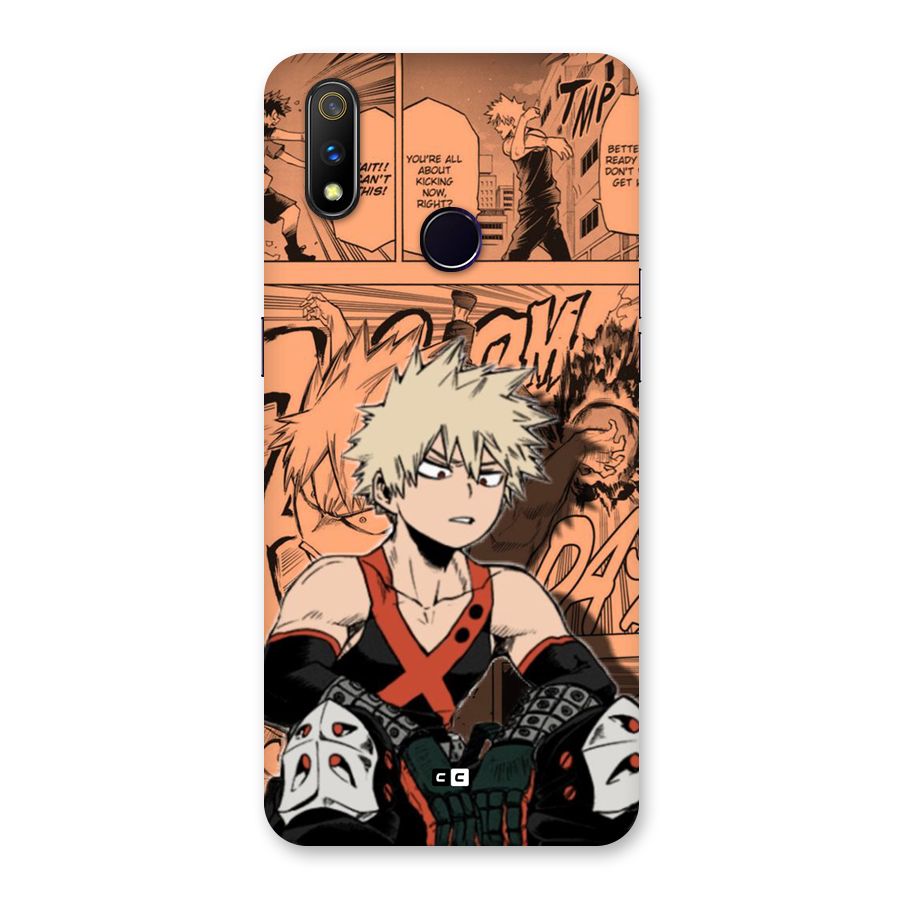 Bakugo Anime Manga Back Case for Realme 3 Pro