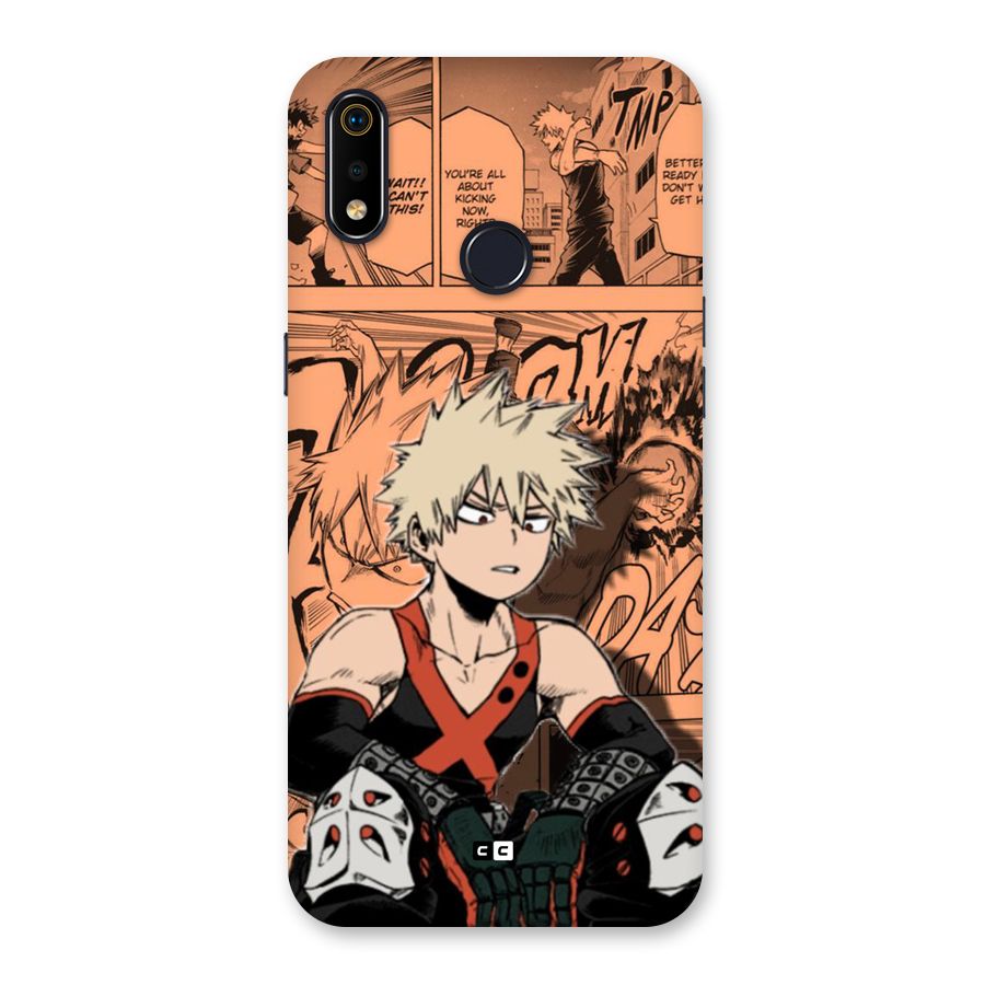 Bakugo Anime Manga Back Case for Realme 3i