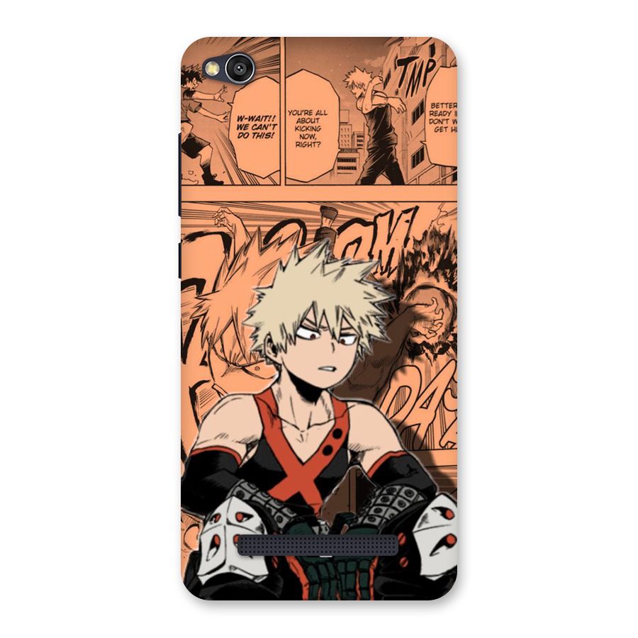 Bakugo Anime Manga Back Case for Redmi 4A