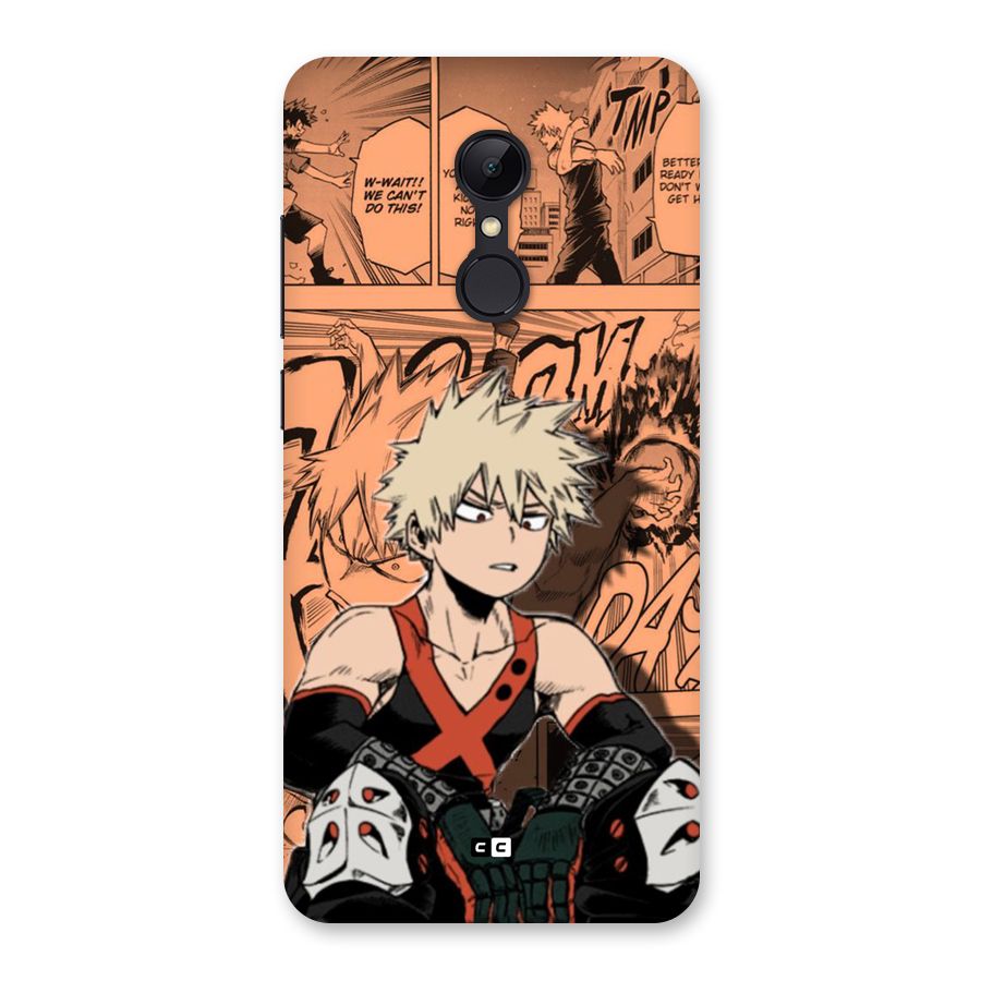 Bakugo Anime Manga Back Case for Redmi 5