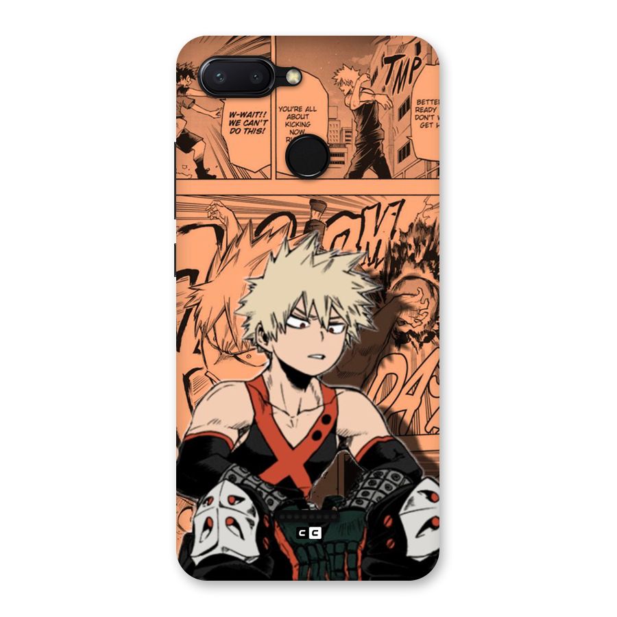 Bakugo Anime Manga Back Case for Redmi 6