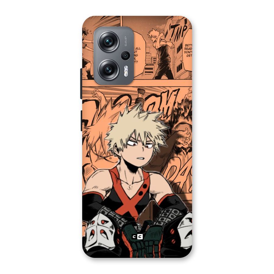 Bakugo Anime Manga Back Case for Redmi K50i