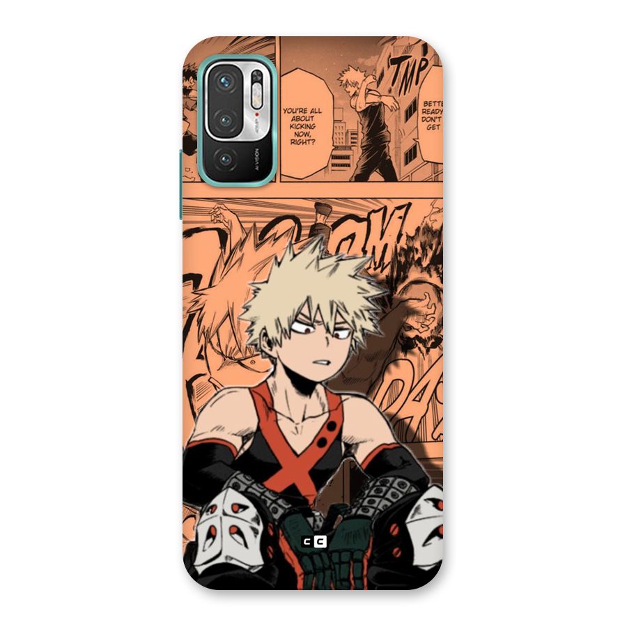 Bakugo Anime Manga Back Case for Redmi Note 10T 5G