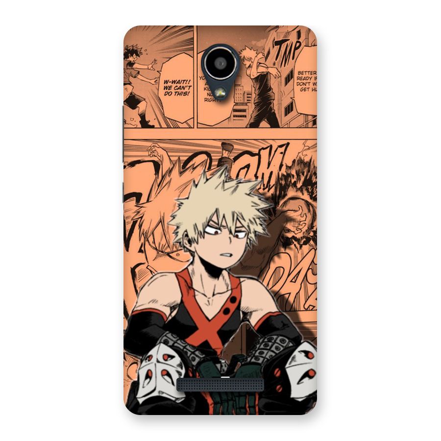 Bakugo Anime Manga Back Case for Redmi Note 2