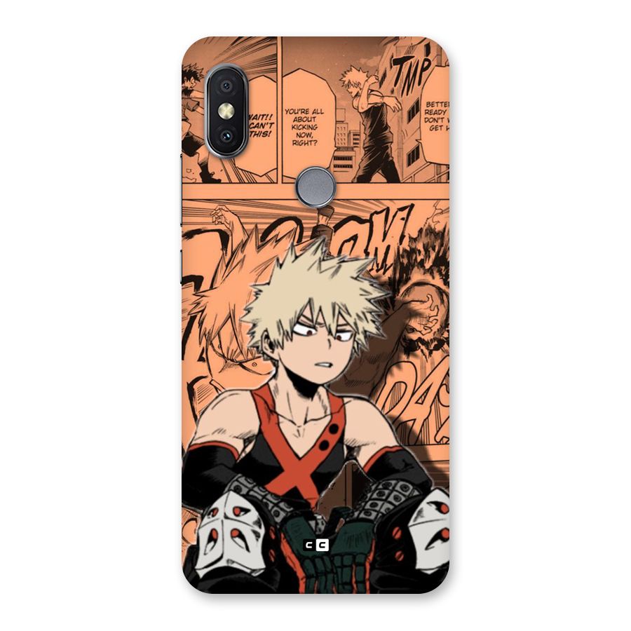 Bakugo Anime Manga Back Case for Redmi Y2