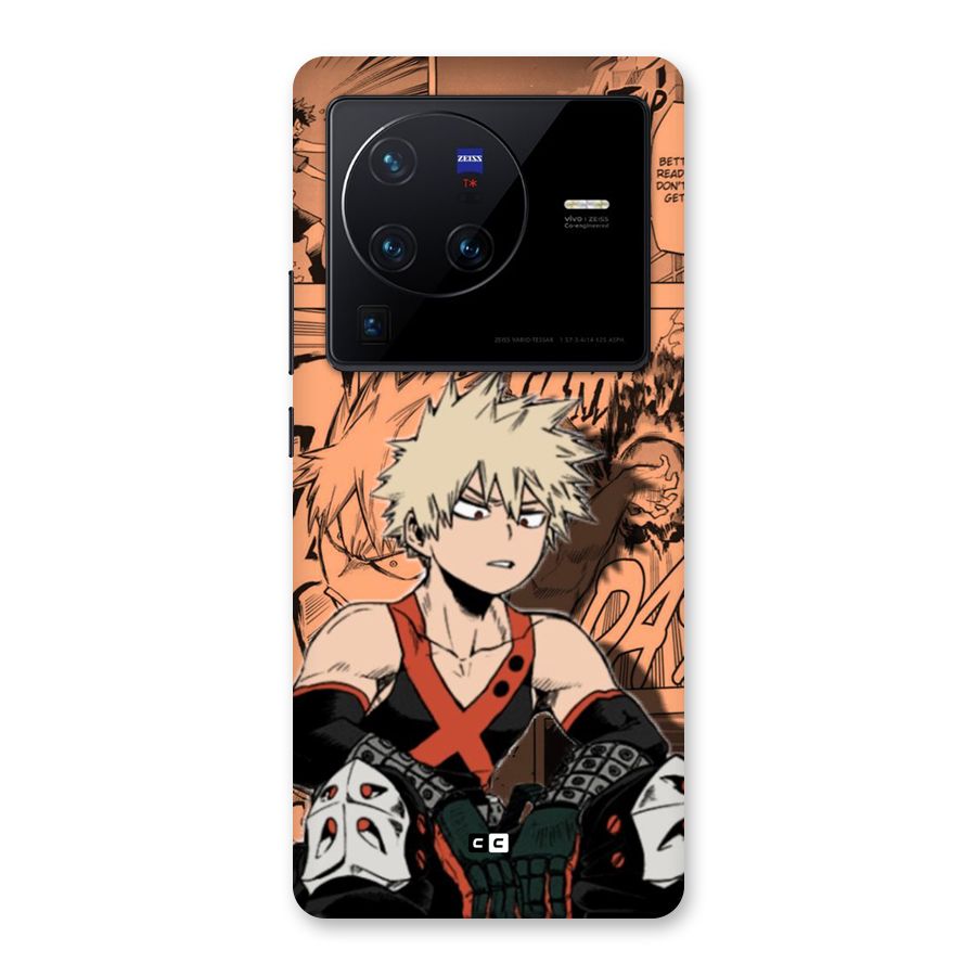 Bakugo Anime Manga Back Case for Vivo X80 Pro