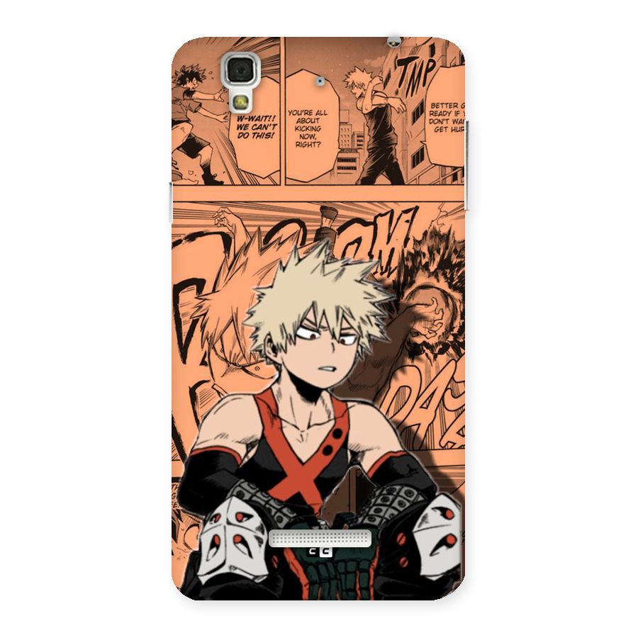 Bakugo Anime Manga Back Case for YU Yureka Plus