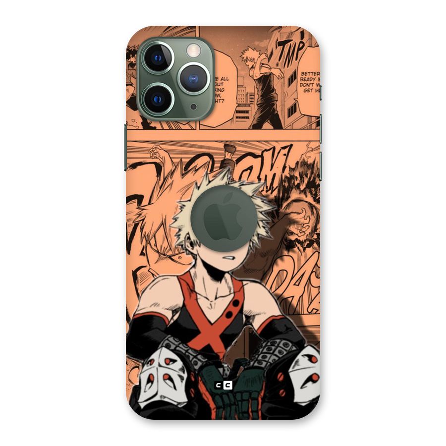 Bakugo Anime Manga Back Case for iPhone 11 Pro Logo Cut