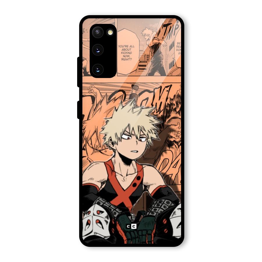 Bakugo Anime Manga Glass Back Case for Galaxy S20 FE