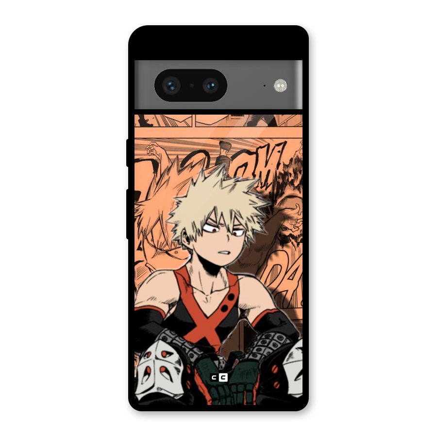 Bakugo Anime Manga Glass Back Case for Google Pixel 7