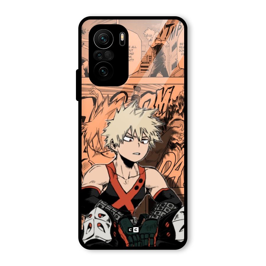 Bakugo Anime Manga Glass Back Case for Mi 11X Pro