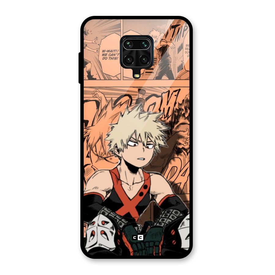 Bakugo Anime Manga Glass Back Case for Poco M2 Pro