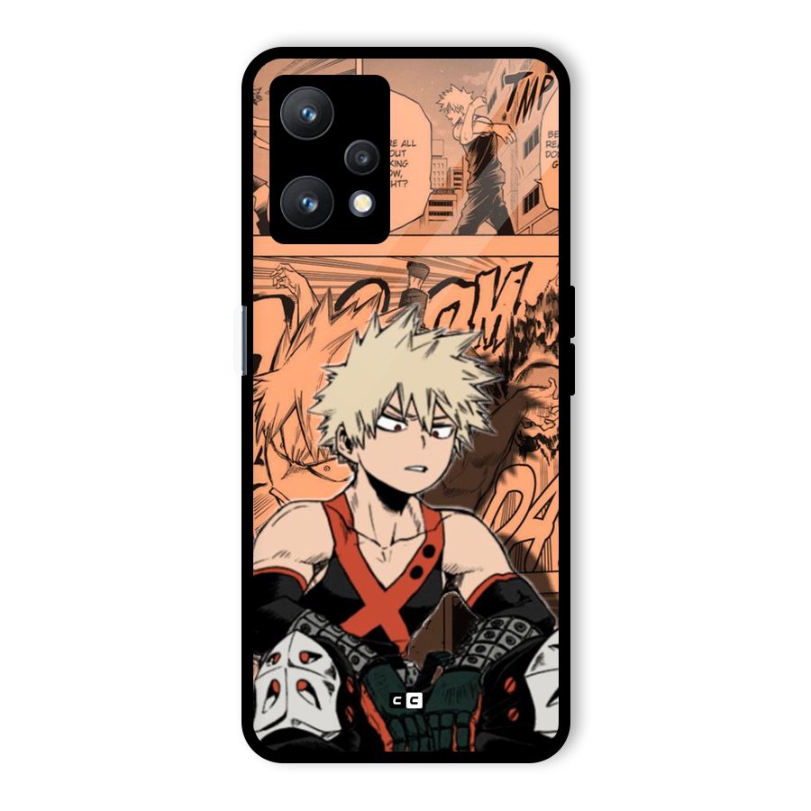 Bakugo Anime Manga Glass Back Case for Realme 9 Pro 5G