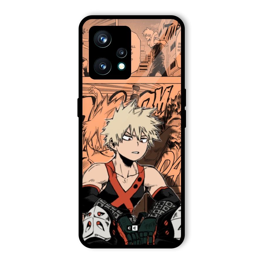 Bakugo Anime Manga Glass Back Case for Realme 9 Pro Plus 5G