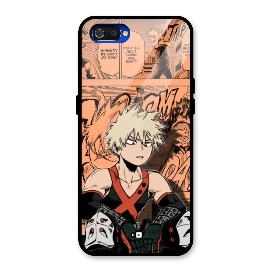 Bakugo Anime Manga Glass Back Case for Realme C2