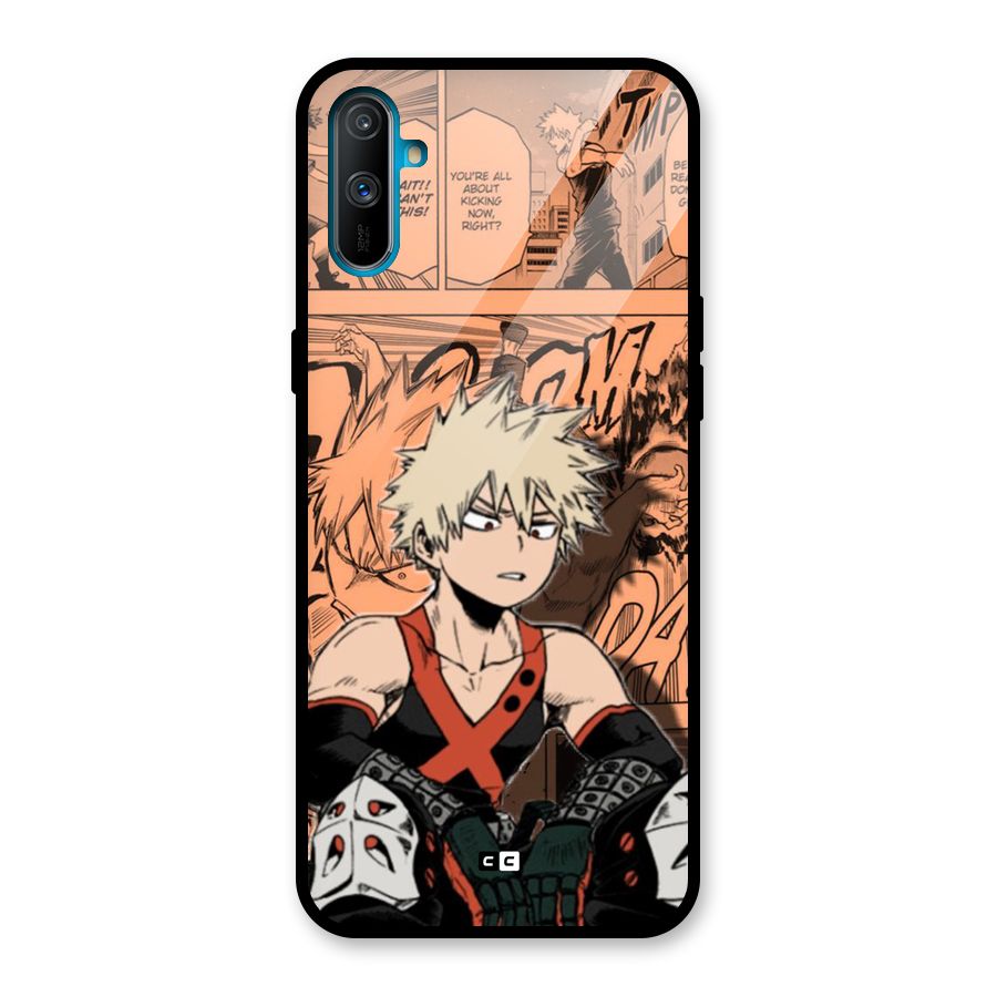 Bakugo Anime Manga Glass Back Case for Realme C3
