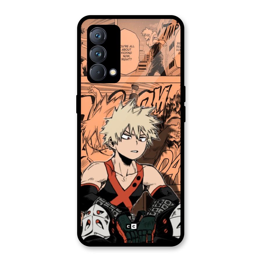 Bakugo Anime Manga Glass Back Case for Realme GT Master Edition