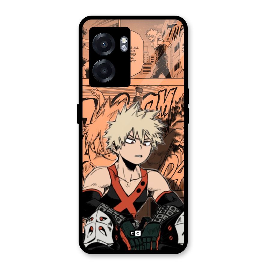 Bakugo Anime Manga Glass Back Case for Realme Narzo 50 5G
