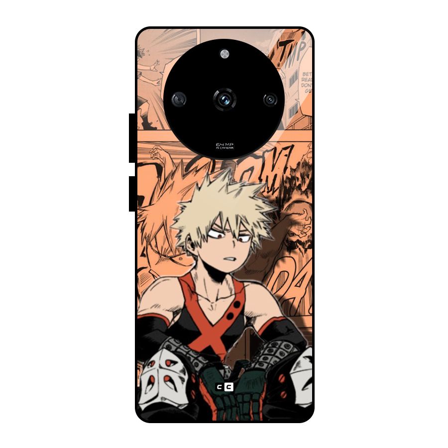 Bakugo Anime Manga Glass Back Case for Realme Narzo 60 5G