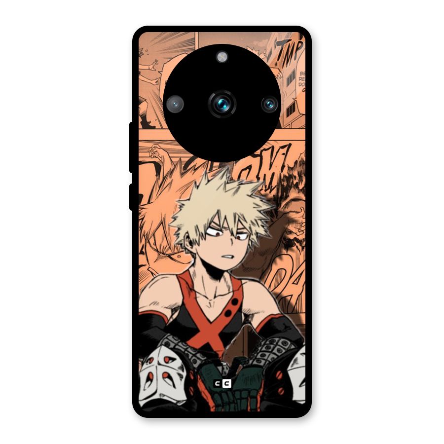 Bakugo Anime Manga Glass Back Case for Realme Narzo 60 Pro