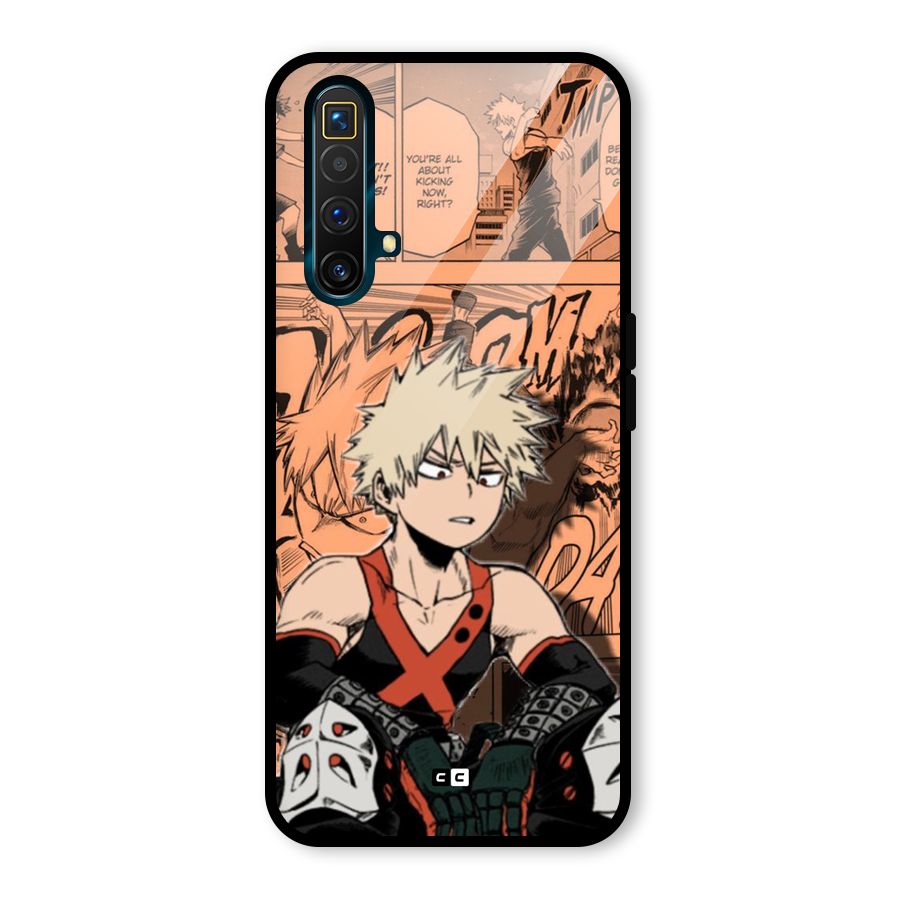Bakugo Anime Manga Glass Back Case for Realme X3 SuperZoom