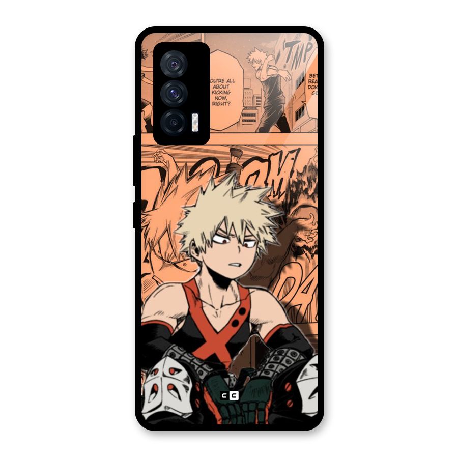 Bakugo Anime Manga Glass Back Case for Vivo iQOO 7 5G