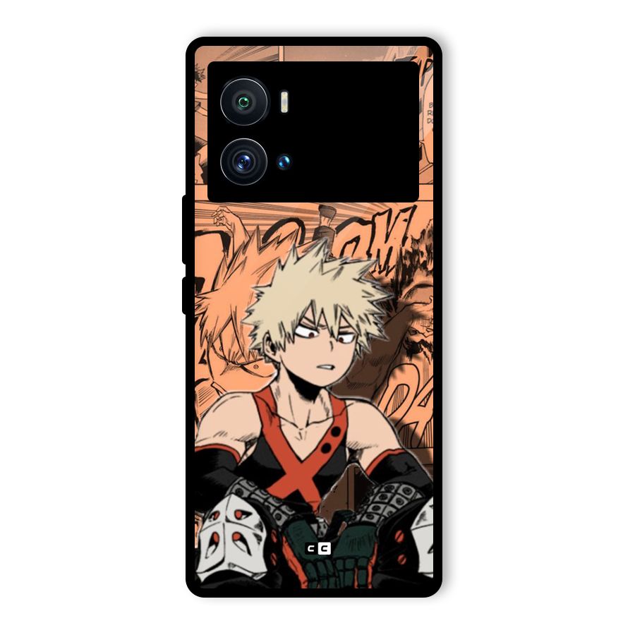 Bakugo Anime Manga Glass Back Case for Vivo iQOO 9 Pro